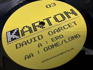 12”★David Garcet / Ero / テック・ハウス / ミニマル！