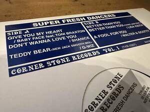 12”★Corner Stone Records Vol.1 / R&B / New Jack Swing！Babyface / Shanice / Lisa Keith / Walter & Scotty / G-Wiz 