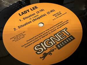 12”★Lady Lee / Situation / ラガ・ヒップホップ！！