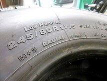 送料無料　245/80R17.5　BS　M888　ミックス　2020年製　6本セット　14mmぐらい　バリ溝_画像9