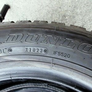 送料無料 新車外し 205/70R16 DUNLOP SP485 6本セット イボ付き バリ溝の画像7