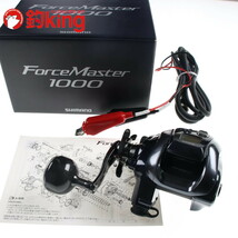 シマノ 21 フォースマスター 1000 /F191M 美品 電動リール 船釣り 沖釣り_画像1