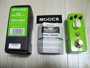 ほぼ新品　MOOER MOD FACTORY MKⅡ 直輸入品　ムーアー モッド・ファクトリー・エムケーツー　マルチ・モジューレーション・エフェクター