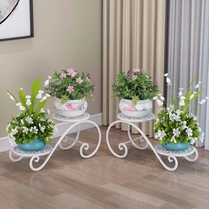  planter pcs pot put iron flower stand gardening miscellaneous goods interior interior plant put plant pot stand decoration pcs white 