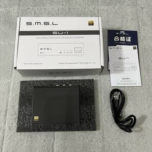 【未使用】S.M.S.L LM2139 SU-1 MQA MQA-CDオーディオデコーダー AK4493S XU316 768kHz/32Bit DSD512 ハイレゾDACの画像1