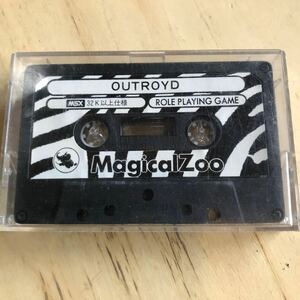 MSXカセットテープ Magical Zoo