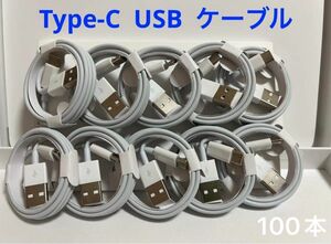 Type-C USB ケーブル 高速充電 100本 1m 新品