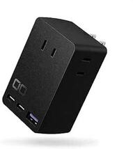 CIO 壁挿し 電源タップ Polaris CUBE WALL USB PD 65W タイプC [CIO独自技術 NovaInte_画像1