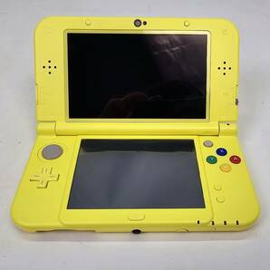 【1423】1円~ ゲーム機 new Nintendo 3DS LL ピカチュウ イエロー RED-001 訳あり品 中古品の画像2