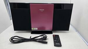 【1412】Panasonic コンパクトステレオシステム SC-HC27 D-dock CD ラジオ 一部動確済み 中古品