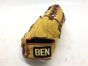 【9846】BEN ベン 軟式 外野手用 グローブ BOFG-7NSN 野球 グラブ 中古品