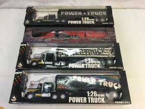 【1209】トラック 車 ラジコン おもちゃ まとめ POWER TRUCK King Trailer 中古品 現状品
