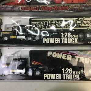 【1209】トラック 車 ラジコン おもちゃ まとめ POWER TRUCK King Trailer 中古品 現状品の画像3