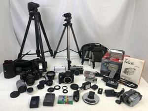 [0854][1 jpy ~] camera video camera tripod summarize canon EOS Kiss Digital N FV M30 GR-DF590 HDC-TM45 other operation not yet verification junk 