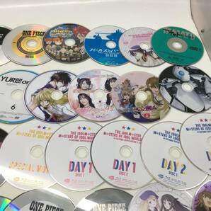 【1579】アニメ CD DVD Blu-ray 50枚 まとめ売り ワンピース アイマス らき☆すた ヨルムンガンド ユーリ 初音ミク 他 未動確 ジャンク品の画像3