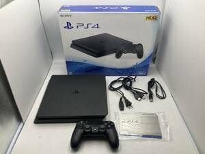 【1230】[1円～] SONY ソニー PlayStation4 本体 CUH-2200A B01 JetBlack 500GB ゲーム ハード 動作確認済み 中古品