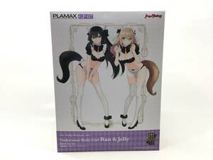 【1624】PLAMAX GP-07 下着素体娘 ラン＆ジェリー メイドVer.セット ギルティプリンセス プラモデル マックスファクトリー 未組立 中古品