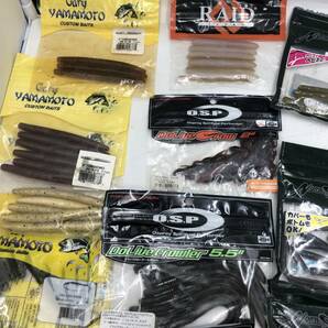 【0889】[1円~] ワーム フック まとめ RAID JAPAN JACKALL deps DAIWA NORIES 他 シザーコーム BULLFLAT 等 フィッシング 釣り用品 現状品の画像4