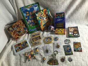  Inazuma eleven card . horse key holder figure etc. goods summarize Junk secondhand goods 