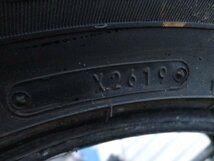 ●6346 イボ付10分山 DUNLOP WINTER MAXX SJ8 175/80R15 2本 2019年製_画像5