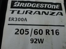 ☆3579 新品 ランフラットタイヤ ブリヂストン TURANZA ER300 205/60R16 4本 2017年製_画像6