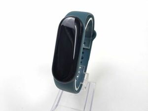 Xiaomi Mi BAND スマートバンド 5/6 交換バンド ベルト ブルーグリーン