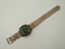 ナイロン製ミリタリーストラップ 布ベルト natoタイプ 腕時計 ベージュ 20mm_画像3