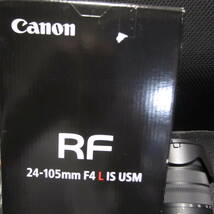 CANON RF24-105mm F4 L IS USM 美品・保証書・元箱すべて残してます_画像5