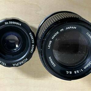 フィルムカメラ 12個レンズ2個 まとめ売り ジャンク Canon OLYMPUS FUJI KOMURAなどの画像8