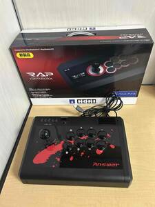 HORI PS4-046 RAP REAL ARCADE Pro.V リアル アーケード プロ PS4 PS3 中古品 