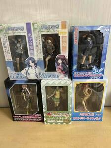  beautiful young lady figure figure 6 body set Little Busters . sound LUKA Suzumiya Haruhi is yate. ... etc. unopened 