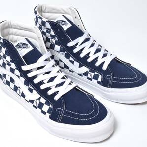 未使用 VANS バンズ OLD SCHOOL HI オールドスクール ハイ 27.5 (US9.5) チェッカーフラッグ 507452の画像1