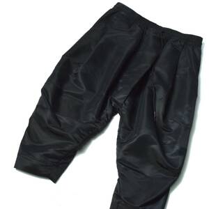  не использовался ripvanwinkle Rip Van Winkle SARROUEL CROPPED PANTS обезьяна L укороченные брюки 4 черный RB-332