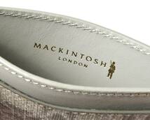 新品 マッキントッシュ ロンドン PVCコーティング×牛革 カードケース 定期入れ パスケース MACKINTOSH LONDON_画像5