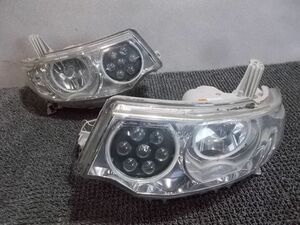 ★激安!★L375S タント カスタム 純正 改 HID キセノン ヘッドライト ランプ バルカン イカリング 左右セット KOITO 100-51944 / R4-1178