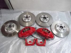 * super-discount!*DB42 A90 Supra RZ original Brembo brake caliper 4POT 4 pot rotor 348mm 345mm set 881215501 / R4-1233