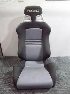 ★激安!★RECARO レカロ SR-11 SR11 HK100 セミバケット セミバケ シート 底4点止め 両側三角ダイヤル ブラック系 シルバー系 / 4R4-917