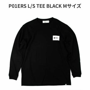 【新品】P01ERS L/S TEE BLACK サイズM プレイデザイン