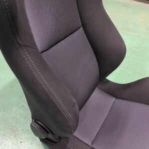 美品 使用期間短い RECARO レカロ SR-7 SK100S ブラック 黒 バケットシート セミバケ フルバケ SR-3 SR-7 MR-S JB23 JZX100 スカイライン の画像5