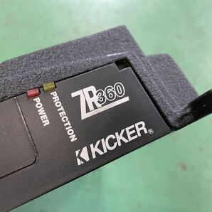 希少 キッカー オーディオアンプ KICKER ZR360 ZX460 左右アンプ ステー ジョイント付き 動作確認済 検 大黒 ダイコック 外向きの画像10