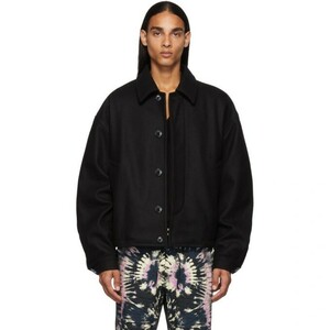 DRIES VAN NOTEN ドリス ヴァン ノッテン 19AW Veber Black Jacket ブラック ジャケット L 