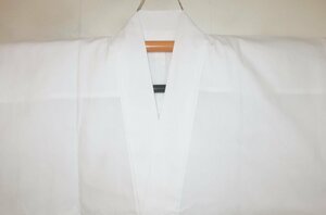 【純白作業着（作務衣）4サイズ】上衣とズボンの上下セット 堅牢織 神社寺院・奉職法務用 拾