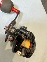 美品　DAIWA フネXT150P-OP PE3号糸付きモデル　　　　　右巻き　ダイワ ベイトリール エギタコ　FUNEXT_画像4