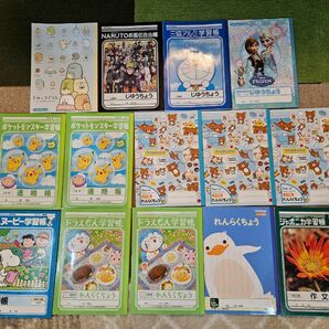 新品・未使用＊ 14冊セット 小学校 自由帳 連絡帳 まとめ売り 作文帳 小学生 れんらくちょう じゆうちょう