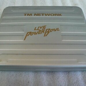 ESA-54601-45 FCソフト CBSソニー TM NETWORK TMネットワーク LIVE IN POWER BOWL 缶ケース・箱付きの画像9