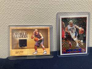 2003 Topps Chrome Jason Kidd X-Fractor + Jersey Card ジェイソン キッド 200枚 限定 ジャージーカード セット