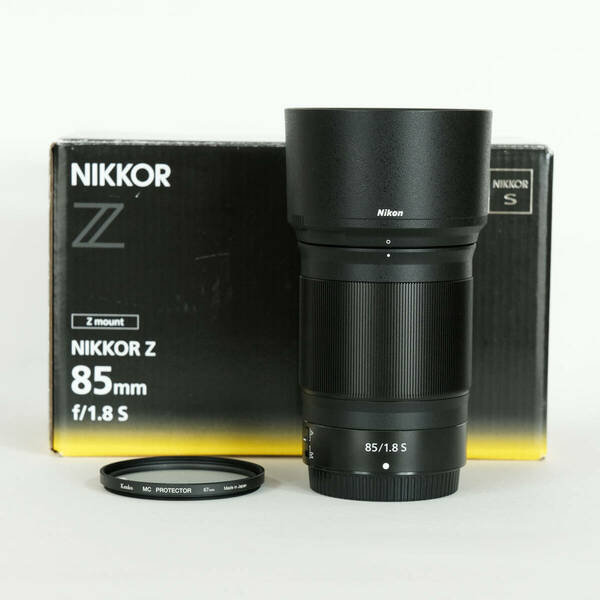 [美品｜フィルター付] Nikon NIKKOR Z 85mm f/1.8 S / ニコンZマウント / フルサイズ