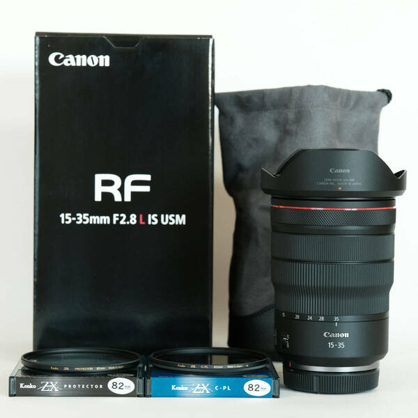 [極美品｜高級フィルター2枚付] Canon RF15-35mm F2.8 L IS USM / キヤノンRFマウント / フルサイズ