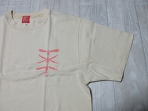 『 送料無料！』★ レアモデル ♪ ♪《 和柄！》★ 雰囲気最高！！【フェローズ・FHERROW'S】『蜻蛉・トンボ』半袖Tシャツ・L_画像10