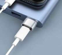 赤 2個セット Type C (メス) to USB A (オス) 変換アダプター type c usb 高速データ転送 iphone 12 iphone 13 アンドロイド 充電 変換_画像3